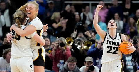 Iowa, Caitlin Clark knock out defending champ LSU, will face .